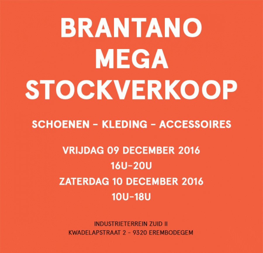 spel een paar achter Mega stockverkoop Brantano -- Stockverkoop in Erembodegem