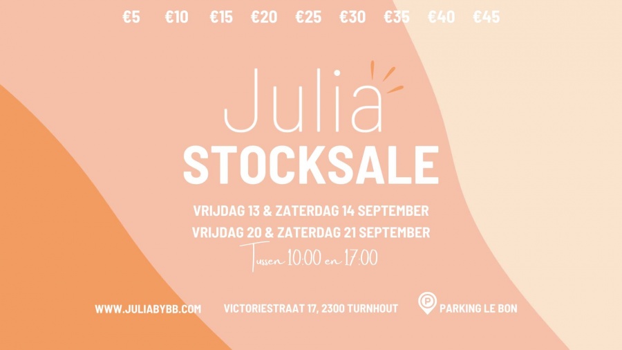 Julia stocksale