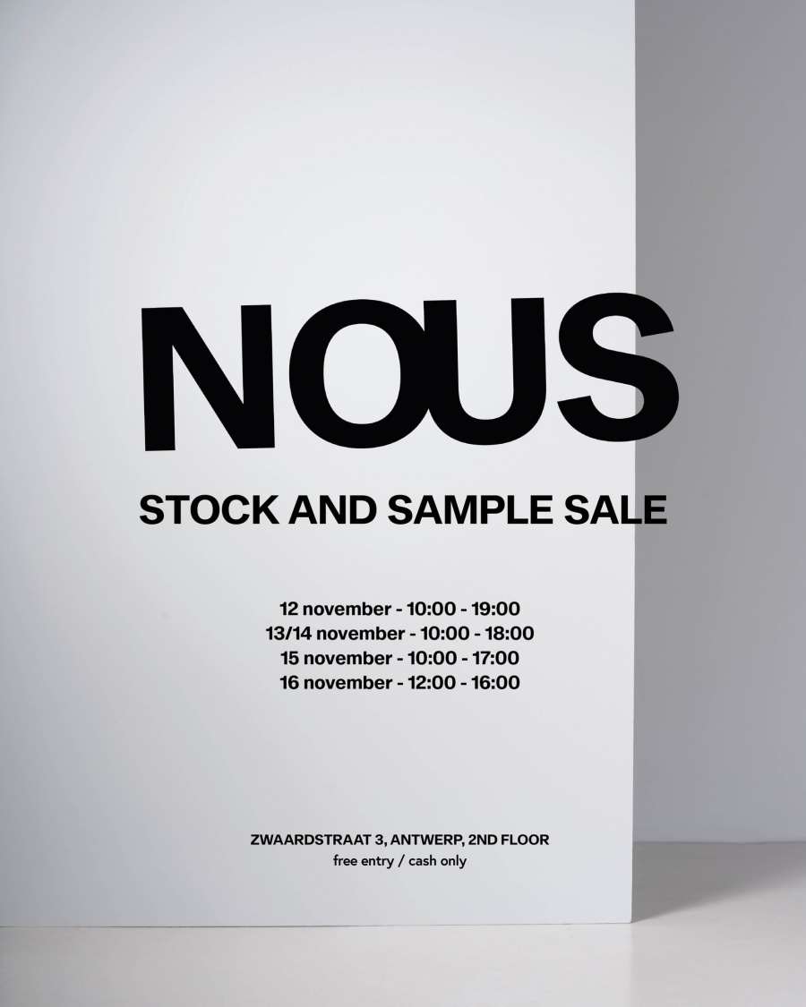 Nous Antwerp stocksale