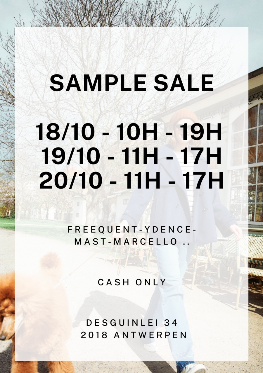 Fashion Proof sample sale