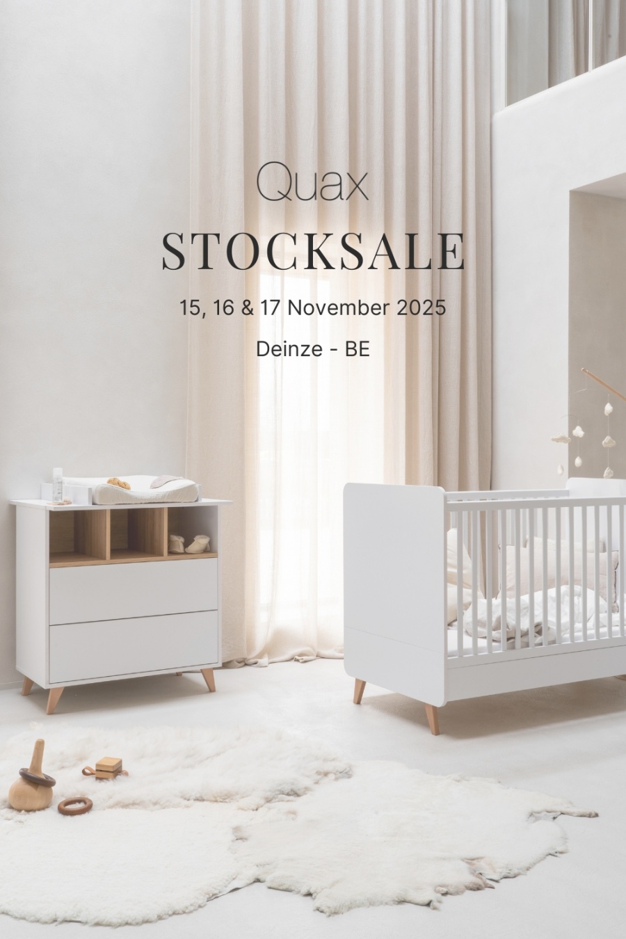 Quax Stock Sale // 15, 16 & 17 November