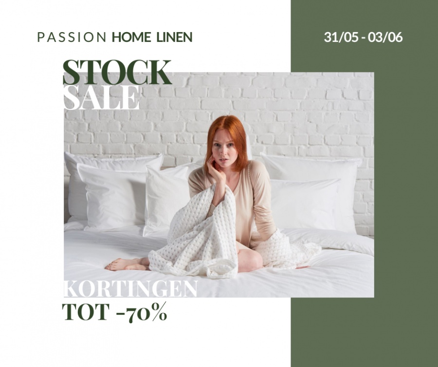 Stockverkoop Passion Home Linen - 2