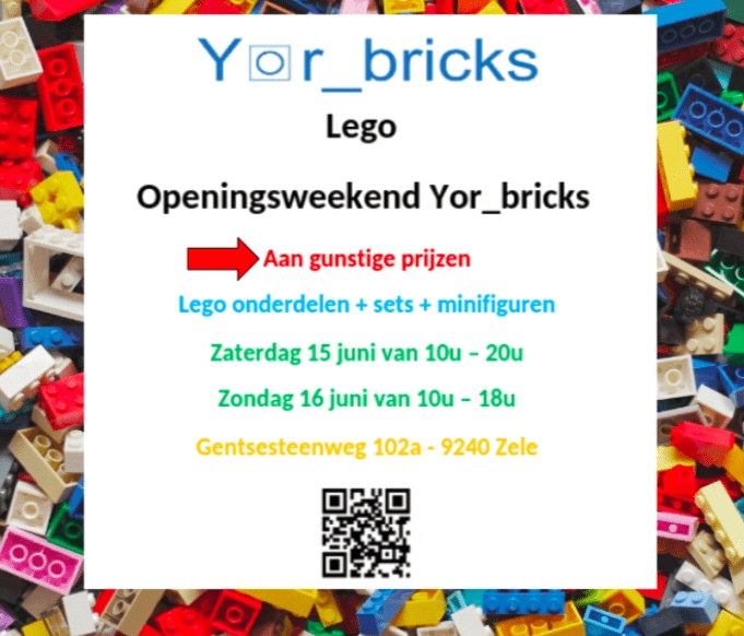 Openingsweekend Yor Bricks Lego