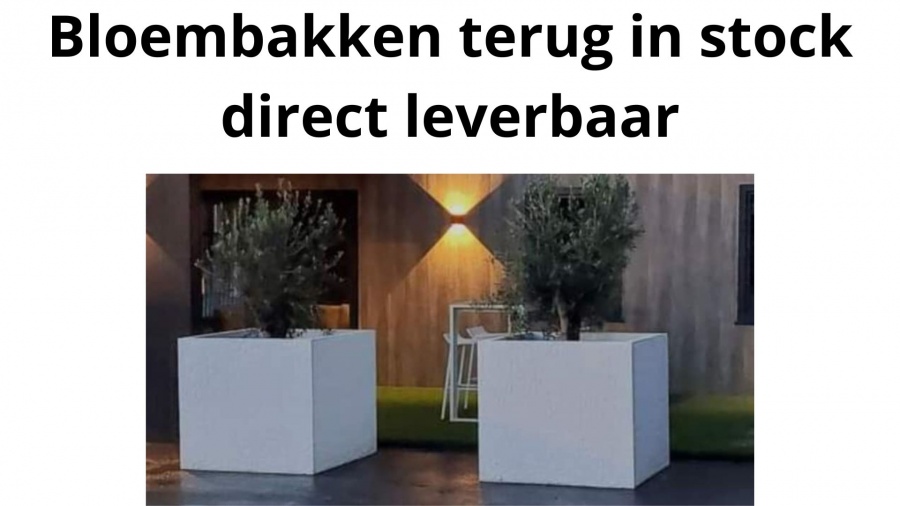 Outlet stock verkoop & nieuwe tuinmeubelen, decoratie, bloembakken, olijfbomen, druivelaars, vijgenbomen extra korting op toonzaalmodellen - 3