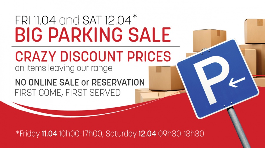 Aerobertics.be parking sale