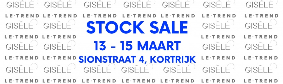 Stocksale Le Trend x Gisèle the label