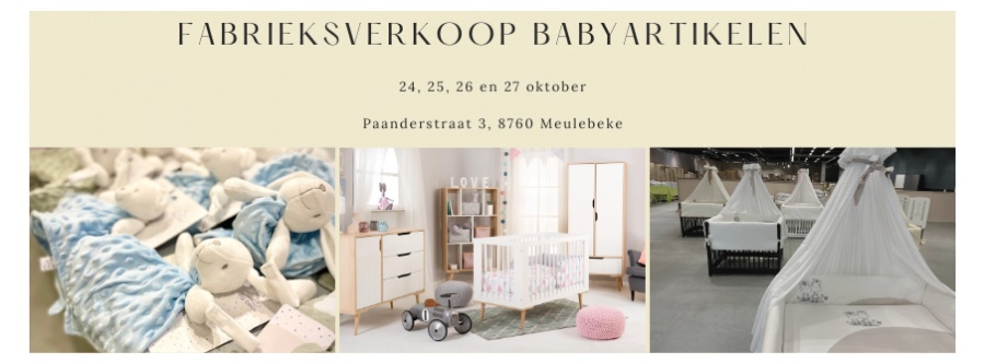 Grote fabrieksverkoop babyartikelen Deva International