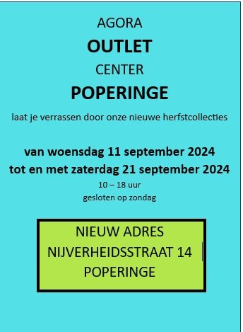 Agora Outlet Center Poperinge