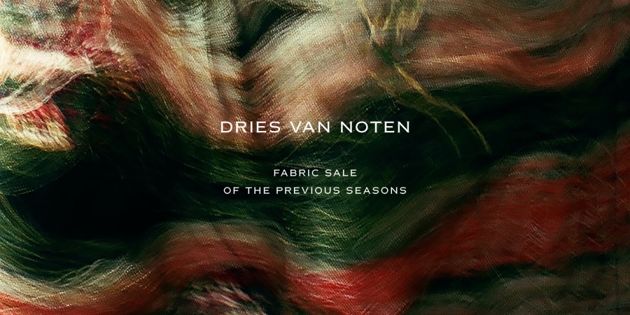 Dries Van Noten stoffenverkoop