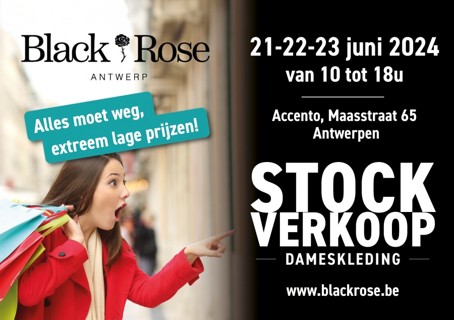 Stockverkoop Blackrose Antwerpen: De laatste kans om jouw kleerkast te vullen!