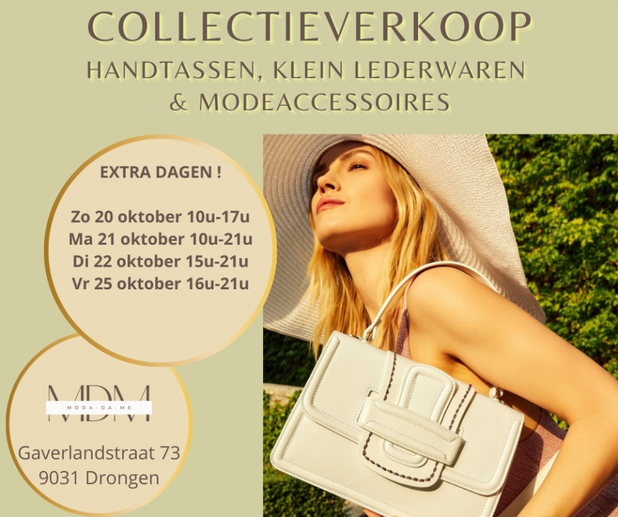 Collectieverkoop handtassen, klein lederwaren en modeaccessoires