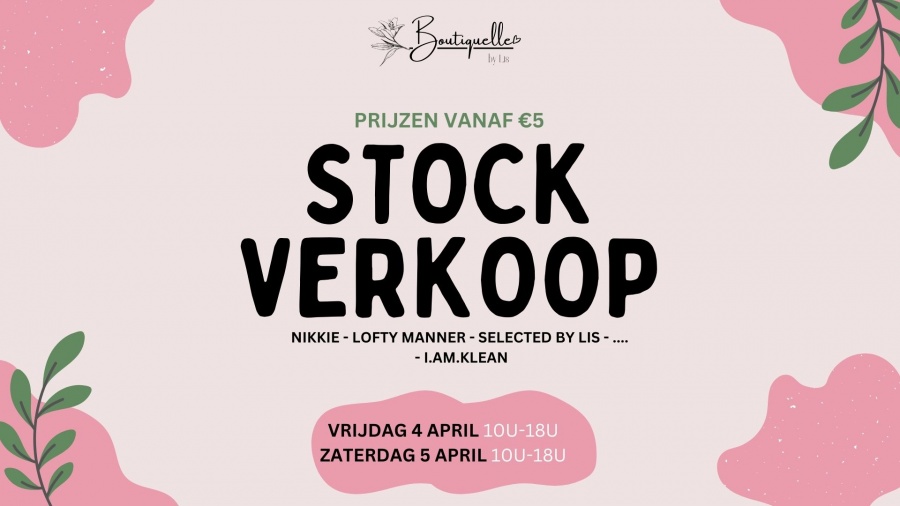 Boutiquelle by Lis stockverkoop