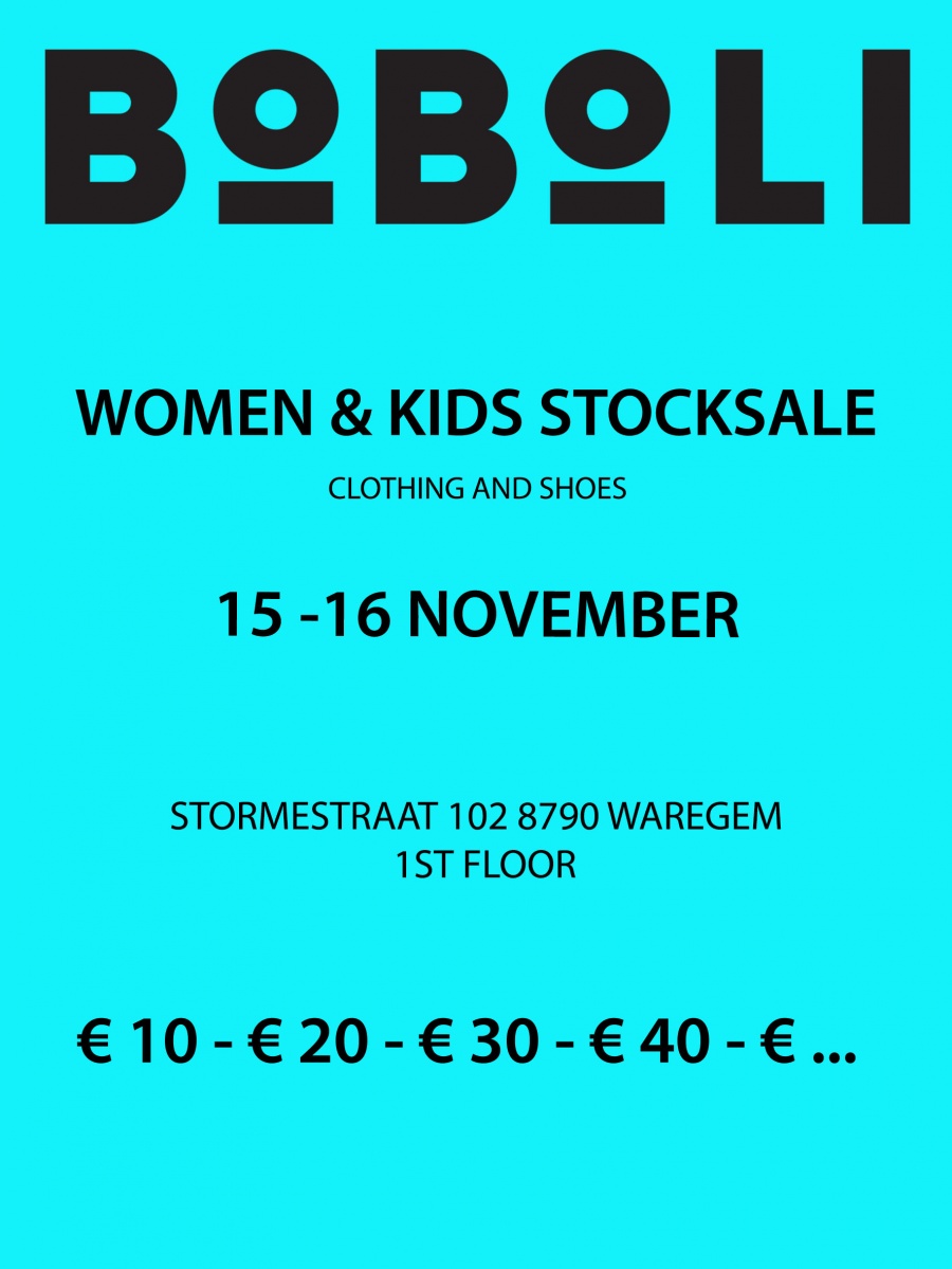 Boboli women & kids stock sale