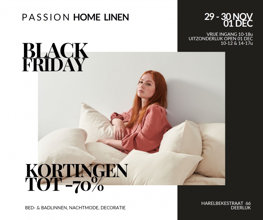 Black Friday Sales Passion Home Linen