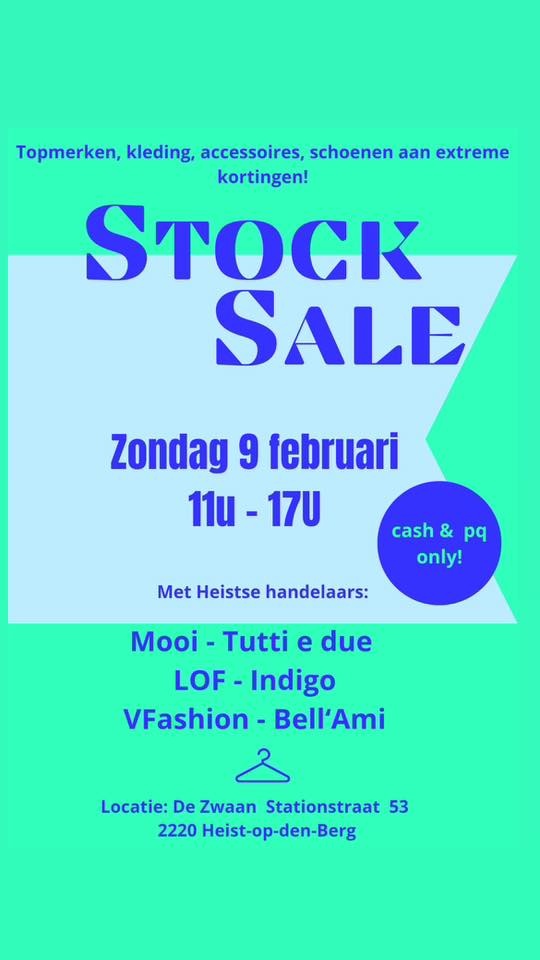 Stocksale handelaars Heist-op-den-Berg