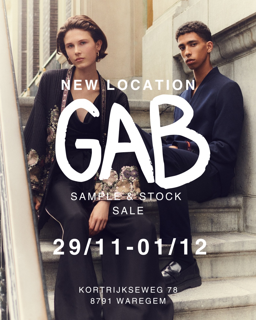 GAB holiday sample & stock sale 