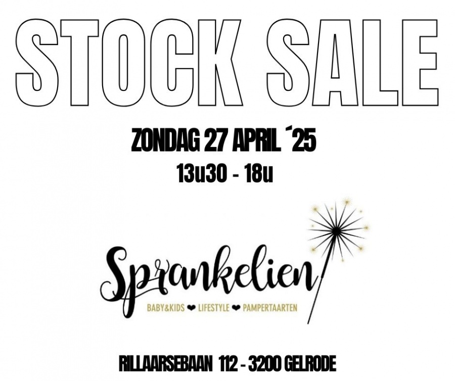 Sprankelien stocksale