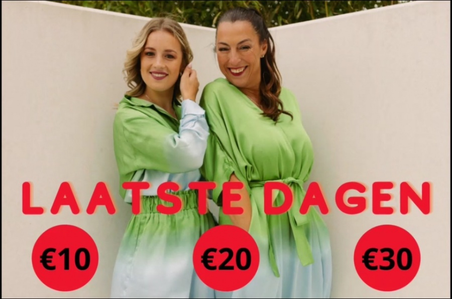 Laatste week uitverkoop Dresscode Fashion Roeselare