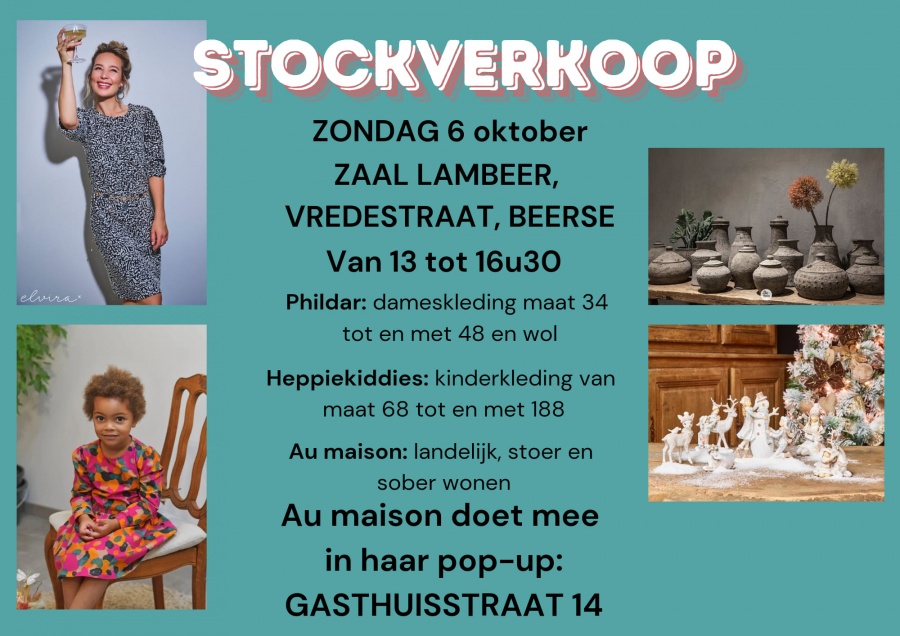 Stockverkoop Phildar, Heppiekiddies en Au Maison