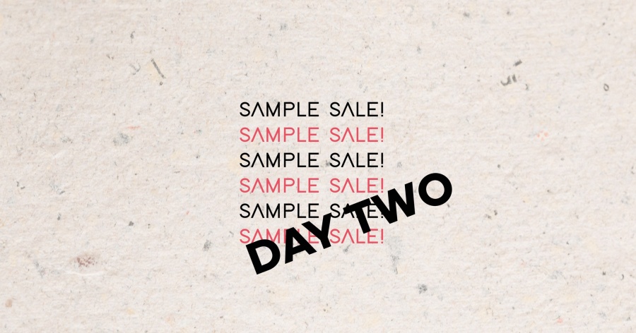 HIKE-A-WAY sample sale - 2