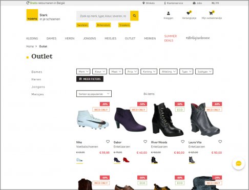 factor willekeurig Gastvrijheid OUTLETS: Bekijk alle schoenen outlet winkels