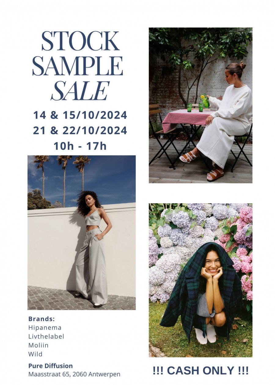 Pure Diffusion stock- en sample sale