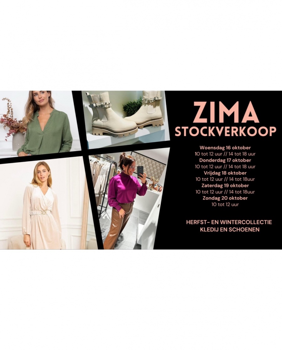 Zima Fashion stockverkoop