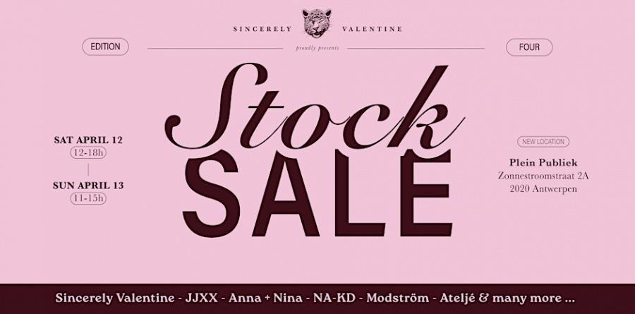 Sincerely Valentine stocksale