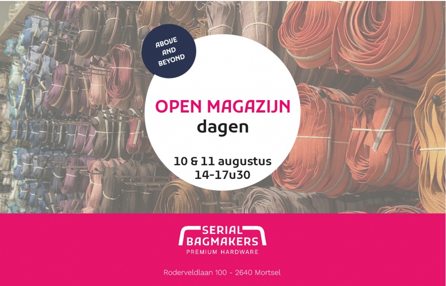 Open magazijn Serial Bagmakers (premium hardware en ritsen voor tassenmakers) - 1