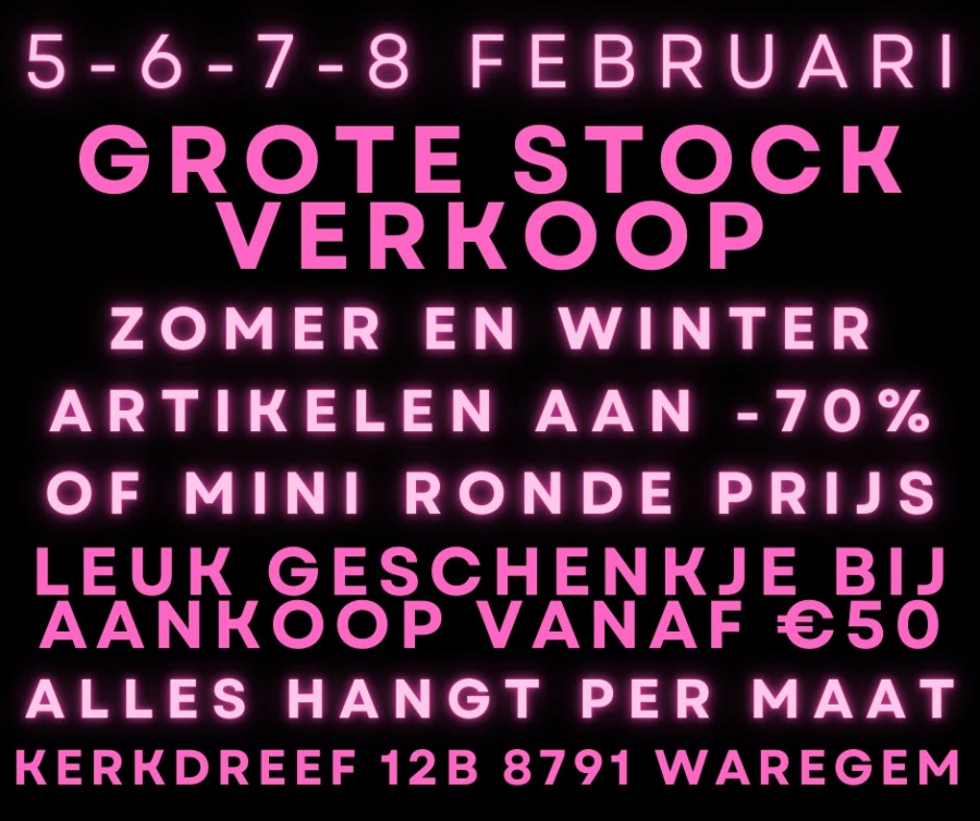 Stockverkoop N Style Dameskleding