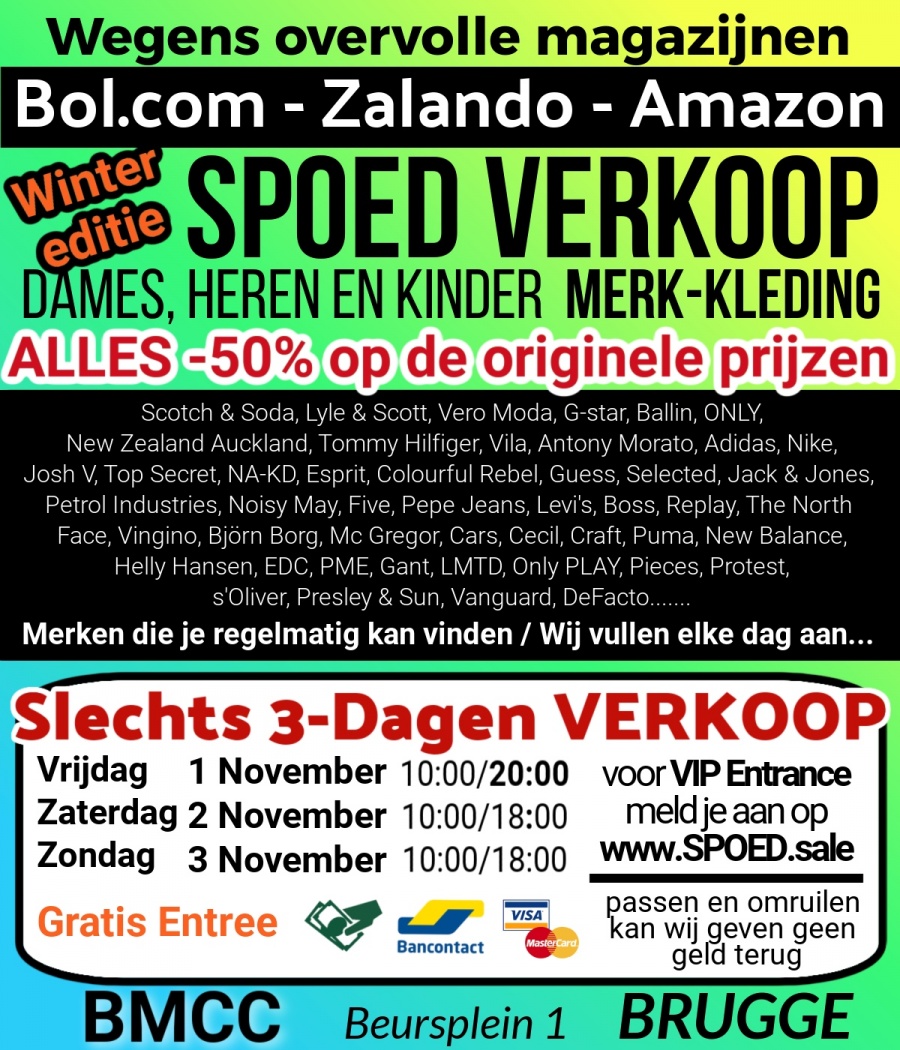 SPOED SALE Merk-Kleding BRUGGE