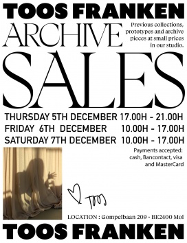 Toos Franken archive sale 