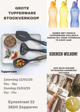 Tupperware stockverkoop