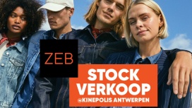 Zeb Fashion stockverkoop Kinepolis Antwerpen