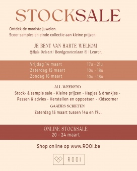 ROOI stocksale