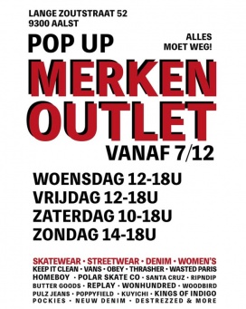 MERKEN OUTLET AALST - Skatewear + Streetwear + Denim + Women's Wear