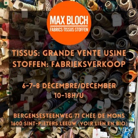 Stoffenverkoop Max Bloch