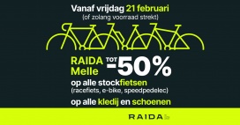 Stockverkoop Raida Melle