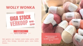 Wolly Wonka stockverkoop