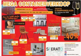 Mega containerverkoop Sferato