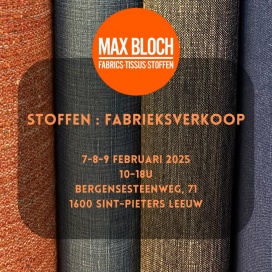 Max Bloch stoffen fabrieksverkoop