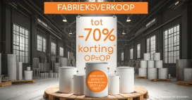 Fabrieksverkoop Verven en Lakken rechtstreeks van producent, kortingen tot -70%