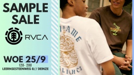 Element  / RVCA sample sale