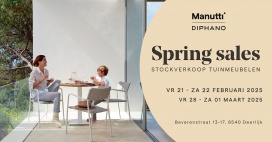 Manutti & Diphano stockverkoop