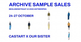 Castart & Our Sister sample sale