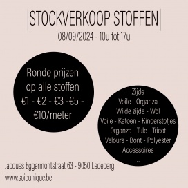 Soie Unique Stockverkoop