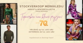 Stockverkoop merkkledij dames & heren