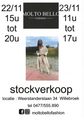 Stockverkoop Molto Bello Fashion 