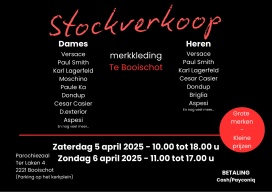 Stockverkoop merkkleding Booischot