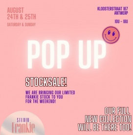 Studio Frankie pop-up stocksale